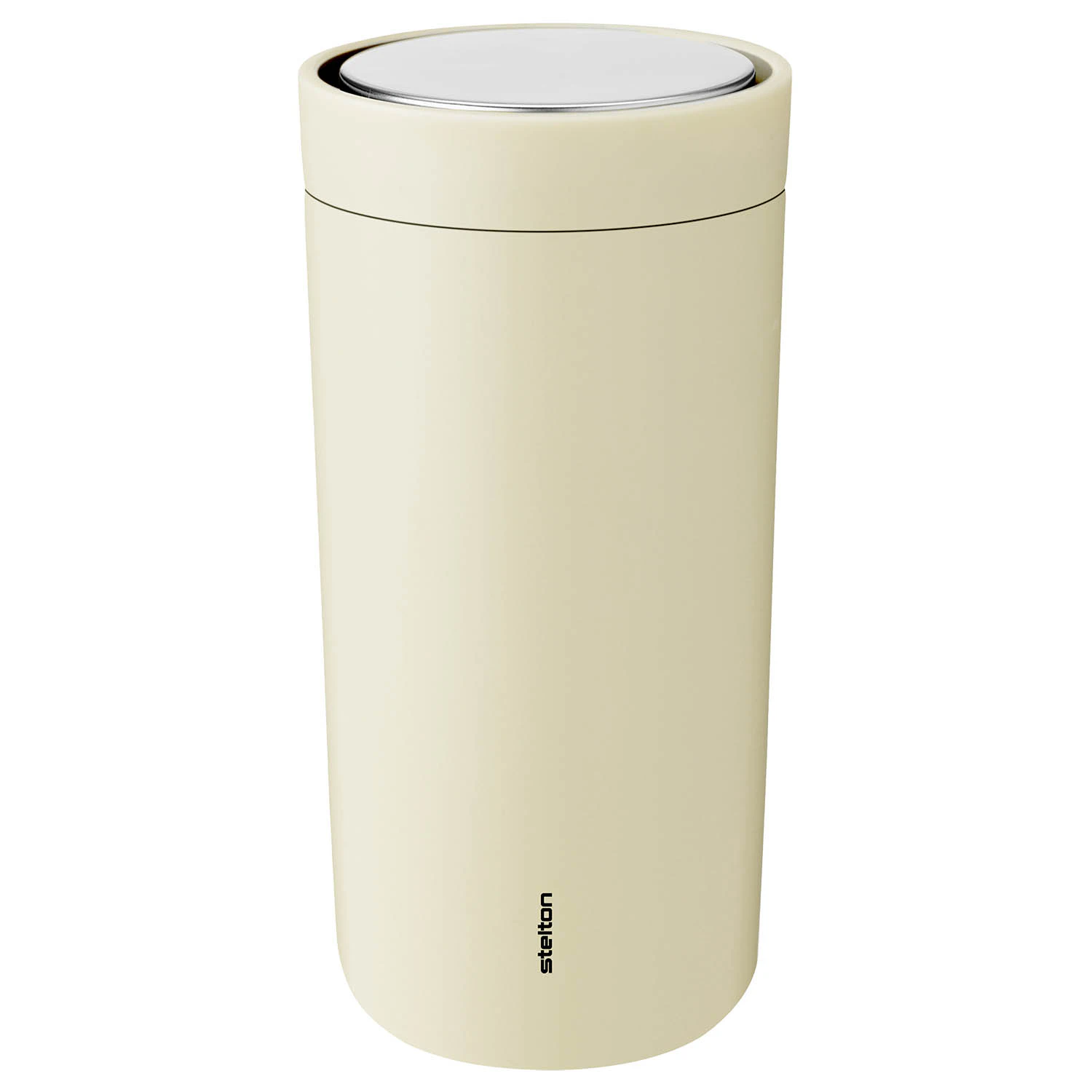 Stelton To Go Click Krus 0,4 L - Termokopper St&aring;l Mellow Yellow - 685-46