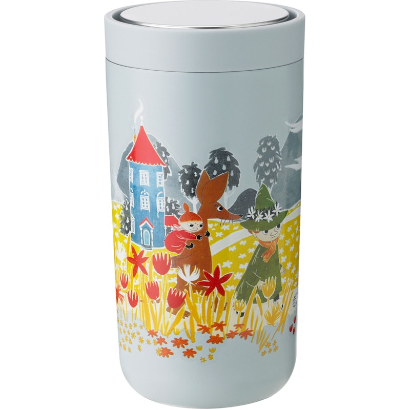 To Go Click Moomin Krus 0,2 L, Soft Sky