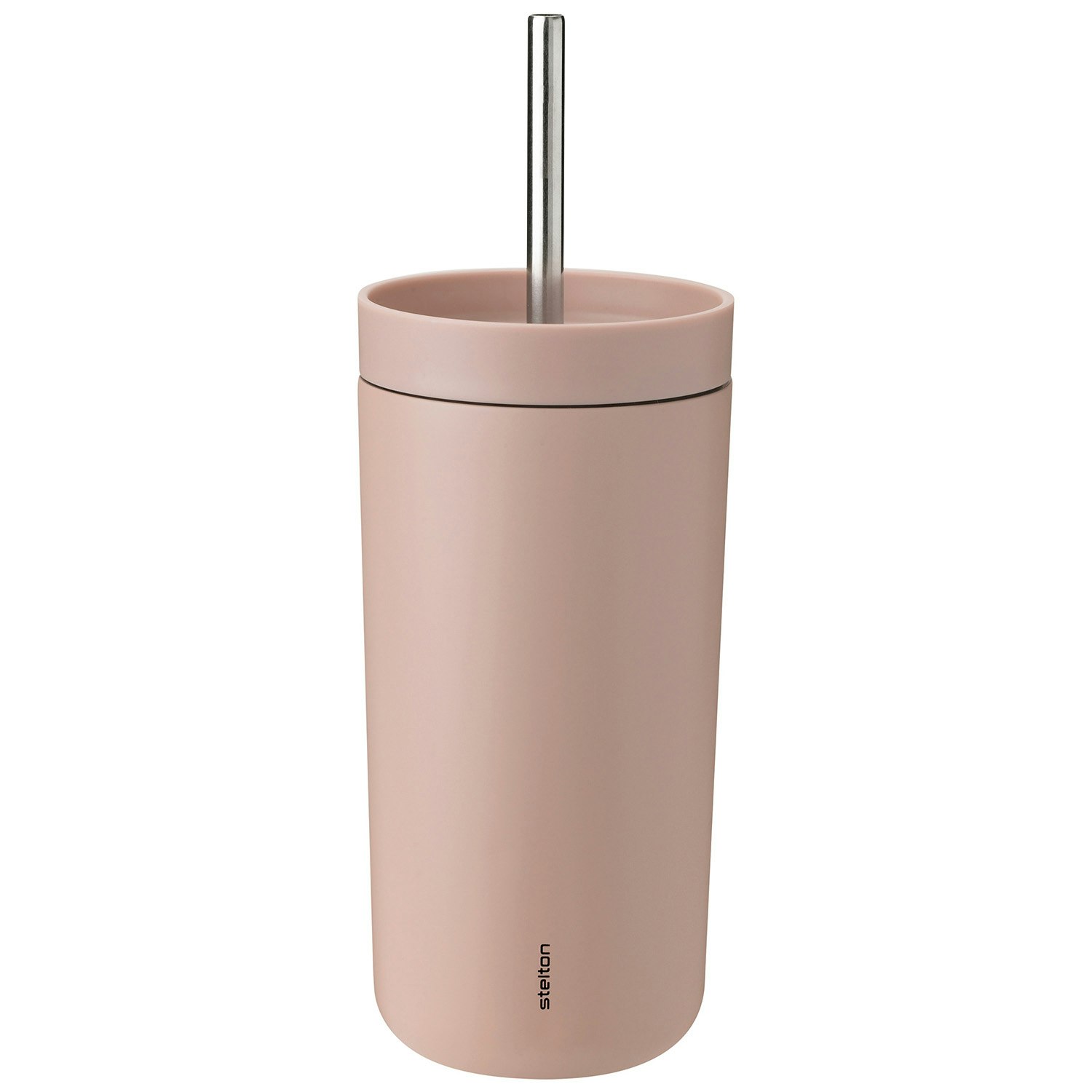 Stelton To Go Sip Termokop Med Suger&oslash;r 40 Cl - Termokopper St&aring;l Heather - 686-50