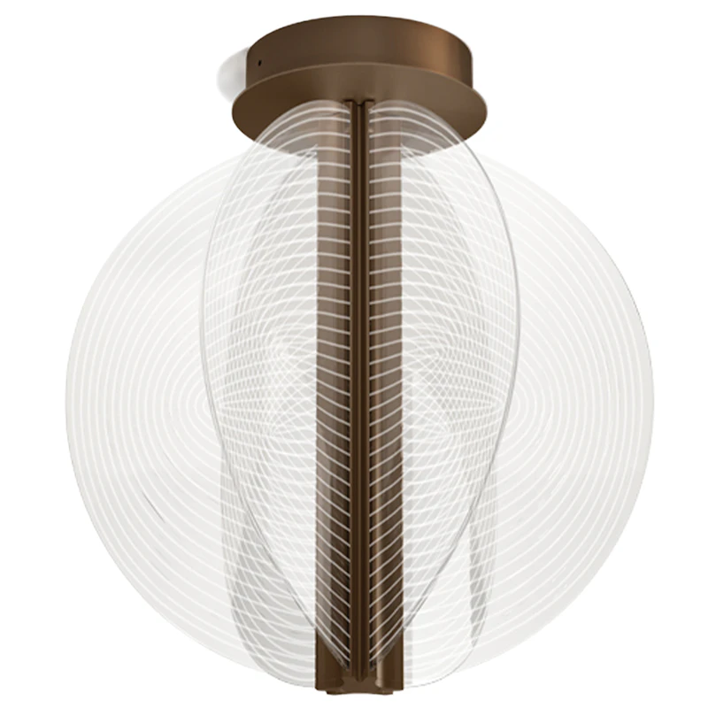 Papylia Loftslampe Ø35, Dark Bronze