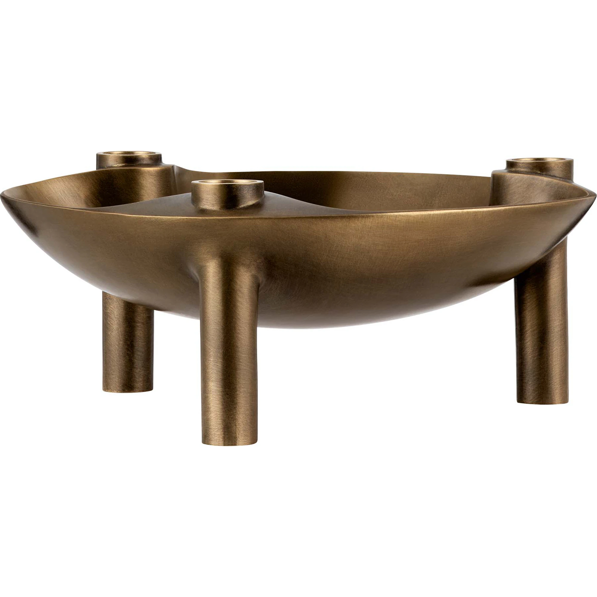 Stoff Nagel Nagel Sk&aring;l Bronzeret Messing - Lysestager Bruneret Messing Bronze Messing - 9029