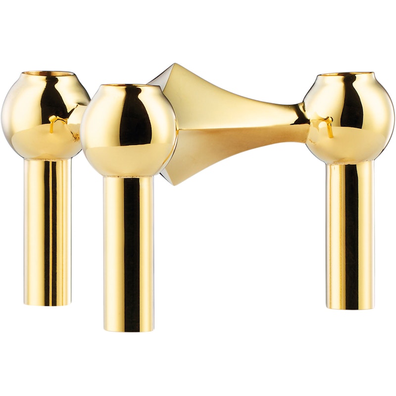Nagel Lysestage, Messing