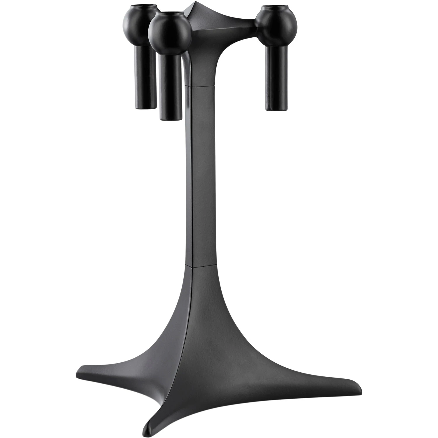 Stoff Nagel Nagel Stativ - Lysestager Zinklegering Sort - 9043