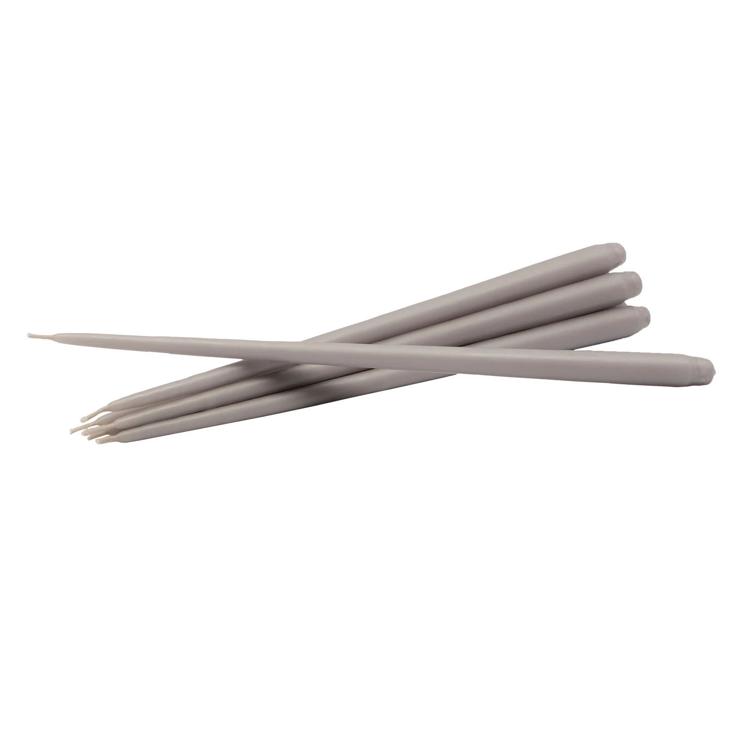 Stoff Nagel Stearinlys By Ester&Erik 6-pak Varm Gr&aring; - Lysestager Bomuld Varmgr&aring; - 36015