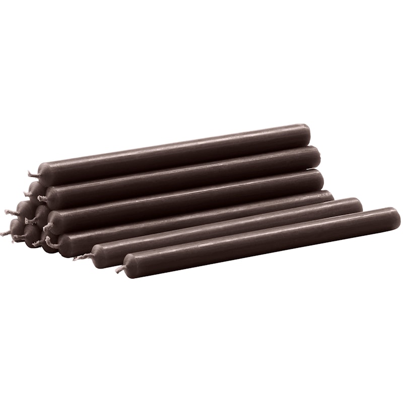 Stoff Nagel Stearinlys 12-pak, Hazelnut