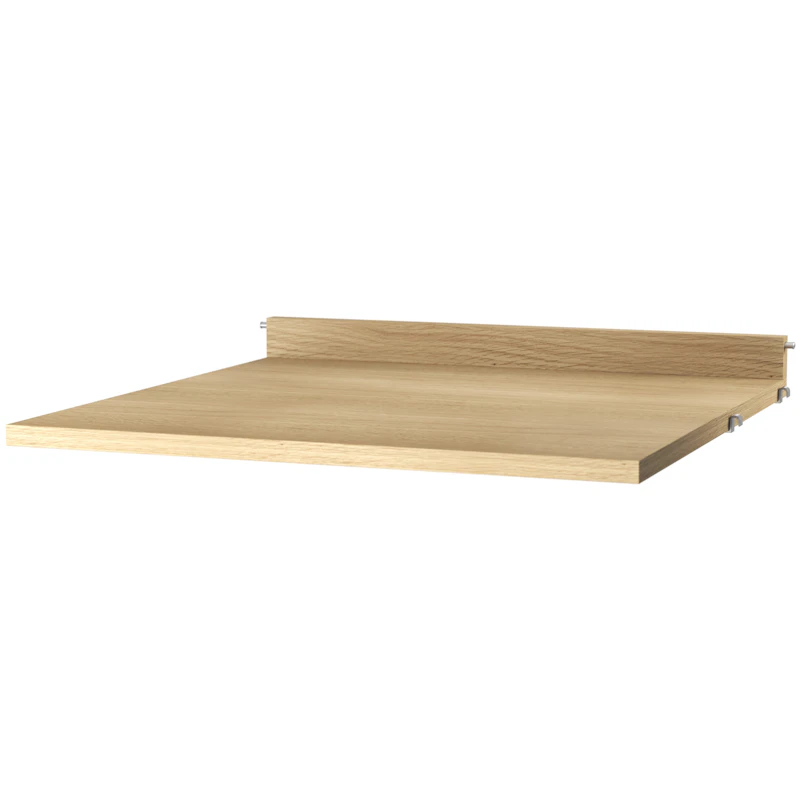 String Skrivebordsplade 58x58 cm, Eg