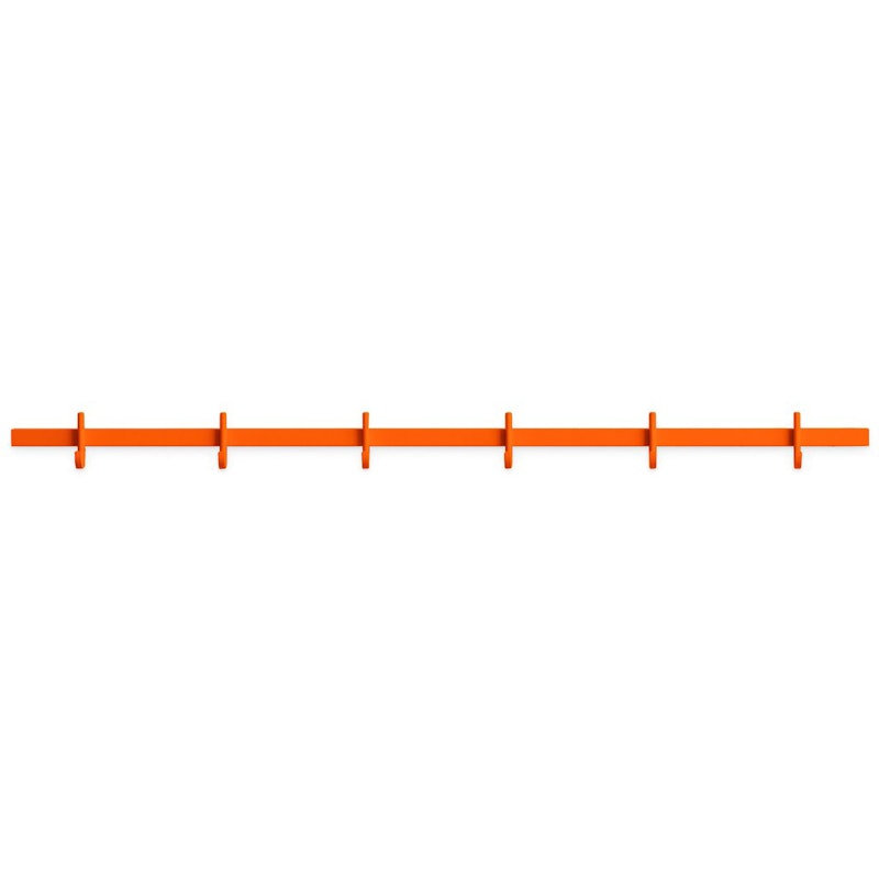 Relief Knagerække 82 cm, Orange