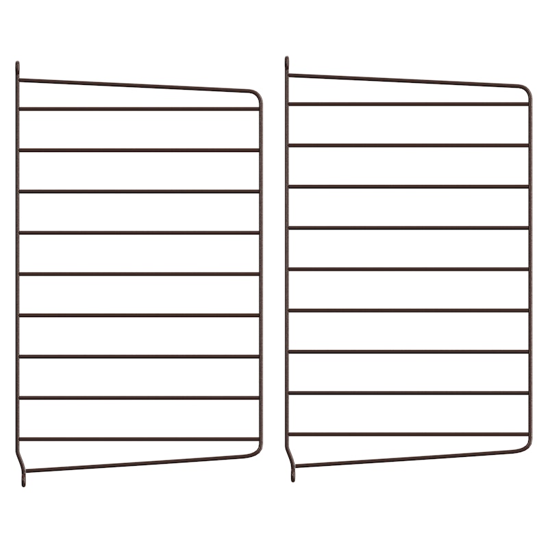 String Gavle 30x50 cm 2-pak, Mørkebrune