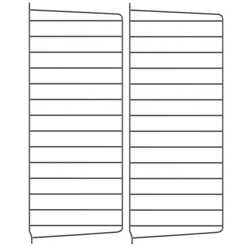 String Gavle 30x75 cm 2-pak, Mørkegrå