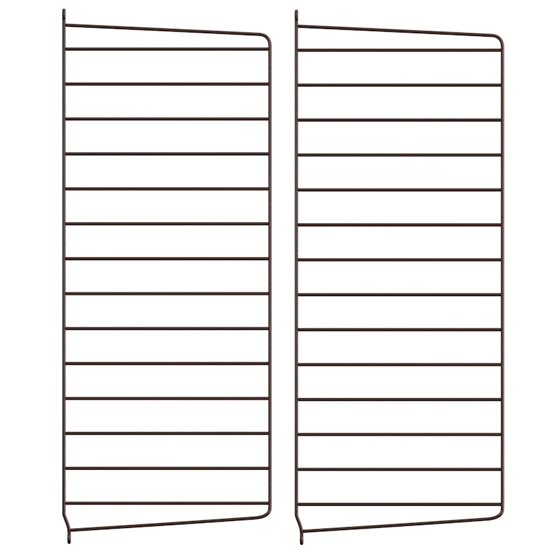 String Gavle 30x75 cm 2-pak, Mørkebrune