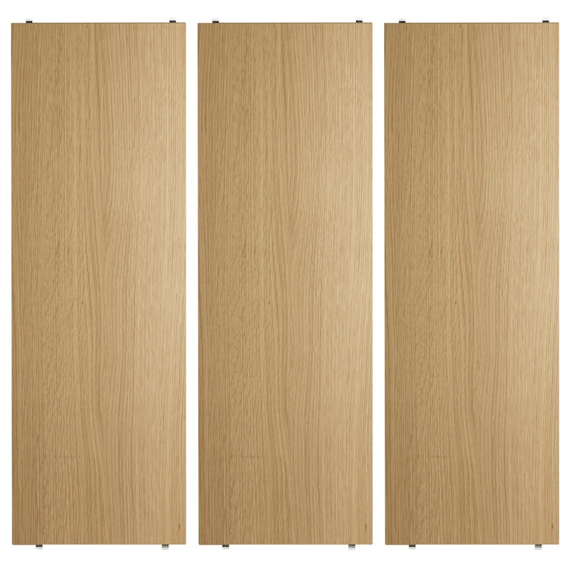 String Hylder 3-pak 78x30 cm, Eg