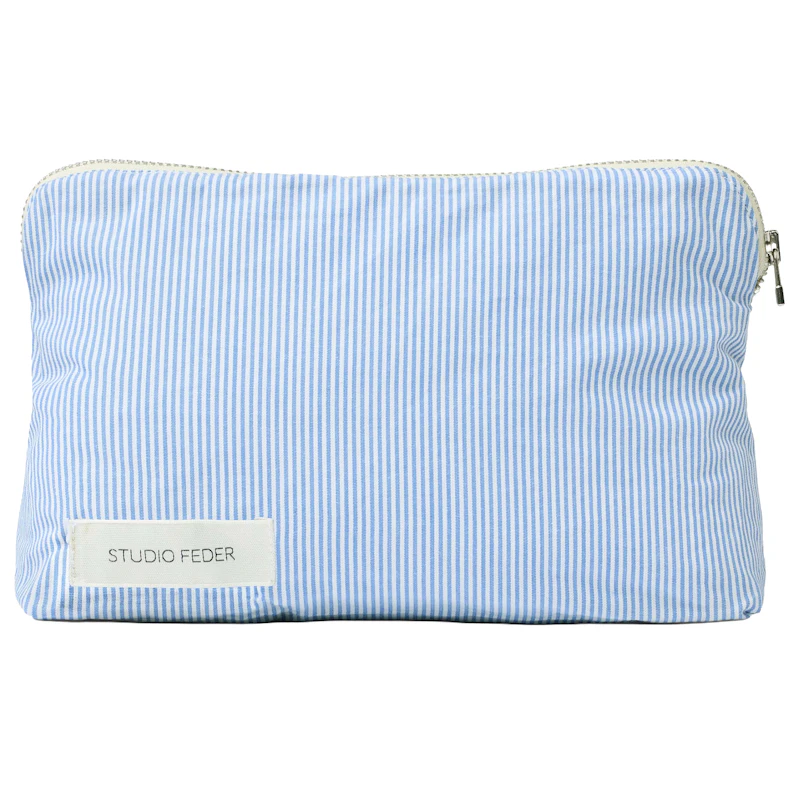 Celia Mini Toilettaske, Milk Stripe