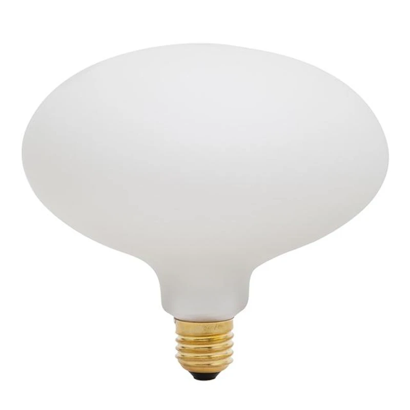 Oval II E27 8W 2000–2800K Led-Lampe, Mat porcelæn