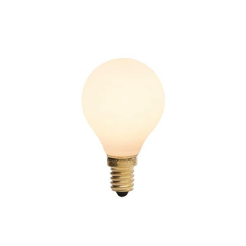 Porcelain I E14 3W LED 2700K 180lm, Mat porcelæn