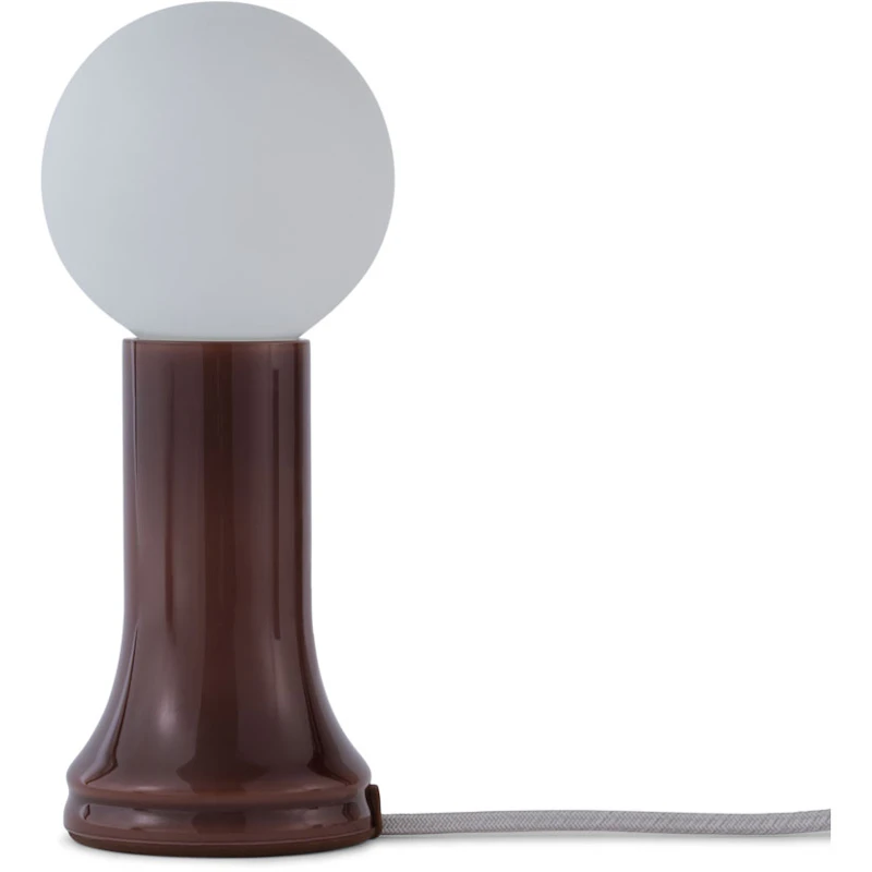 Shore Table Lamp, Bottle Brown