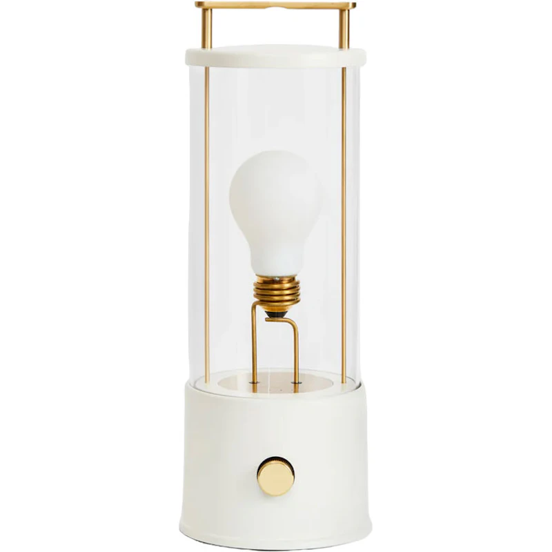 The Muse Portable Lamp, Candlenut White