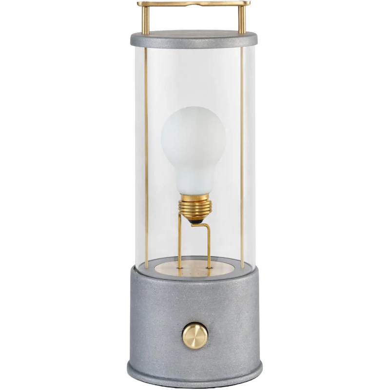 The Muse Portable Lamp, Raw Aluminium