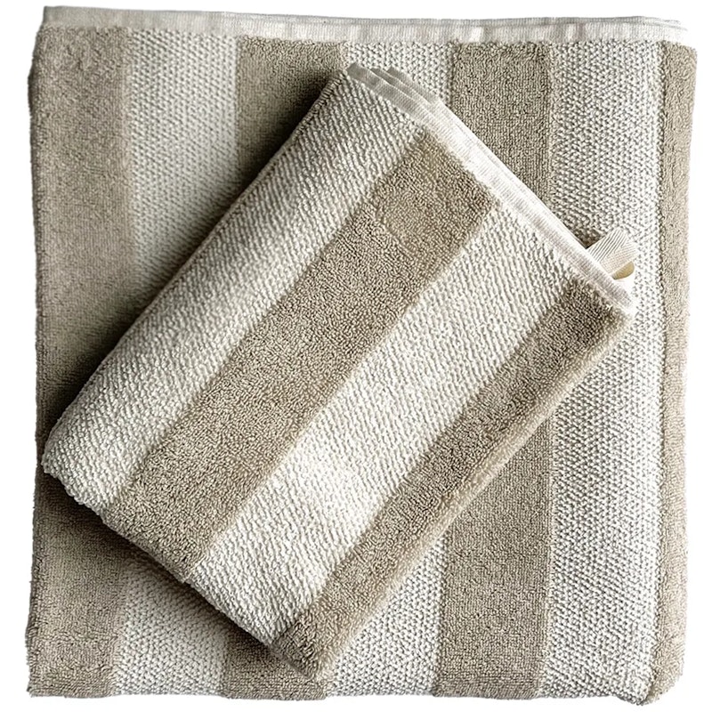 Cleo Badehåndklæde 70X140 cm, Beige