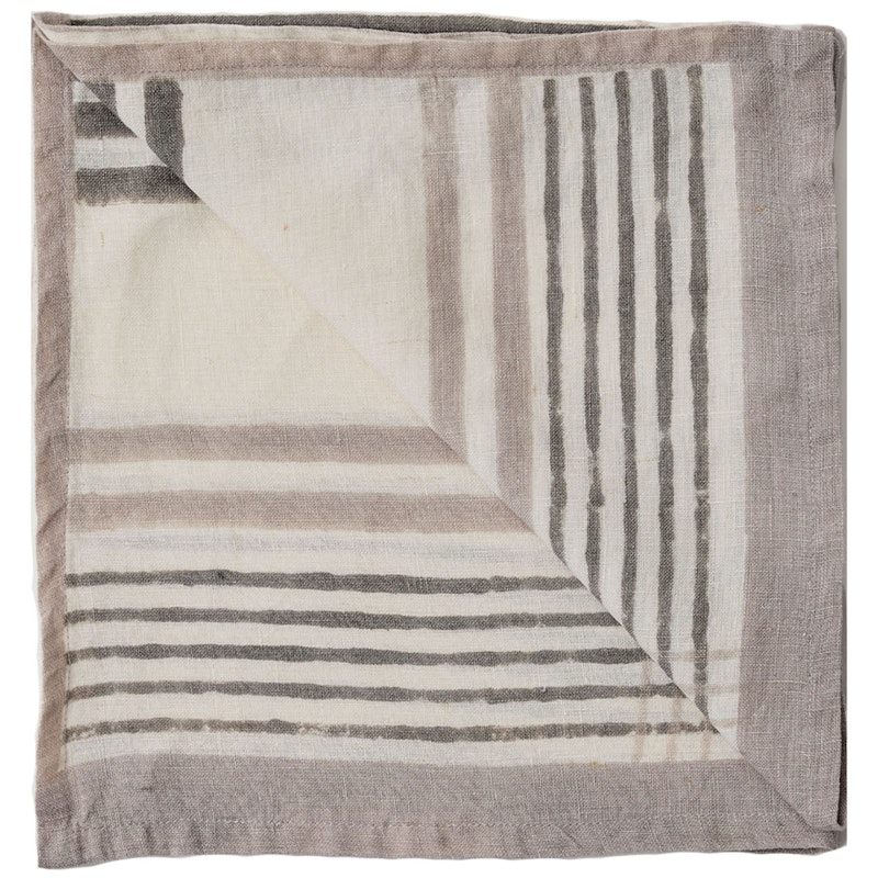 Ella Serviet 50x50 cm, Grey Checkered