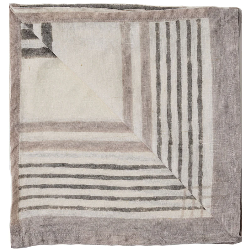Ella Serviet 50x50 cm, Grey Checkered