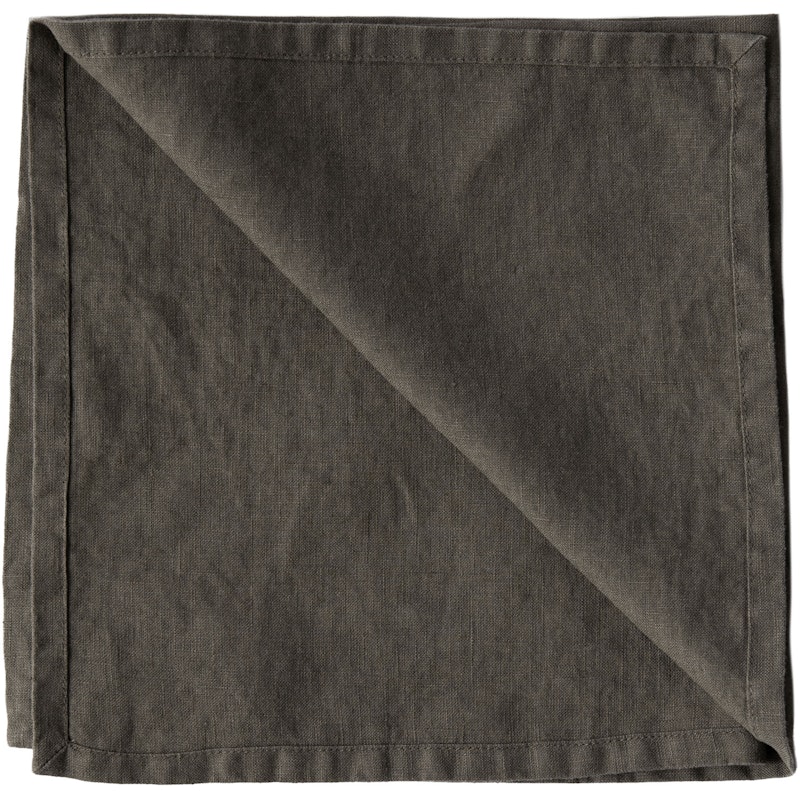 Linen Serviet 45x45 cm, Taupe