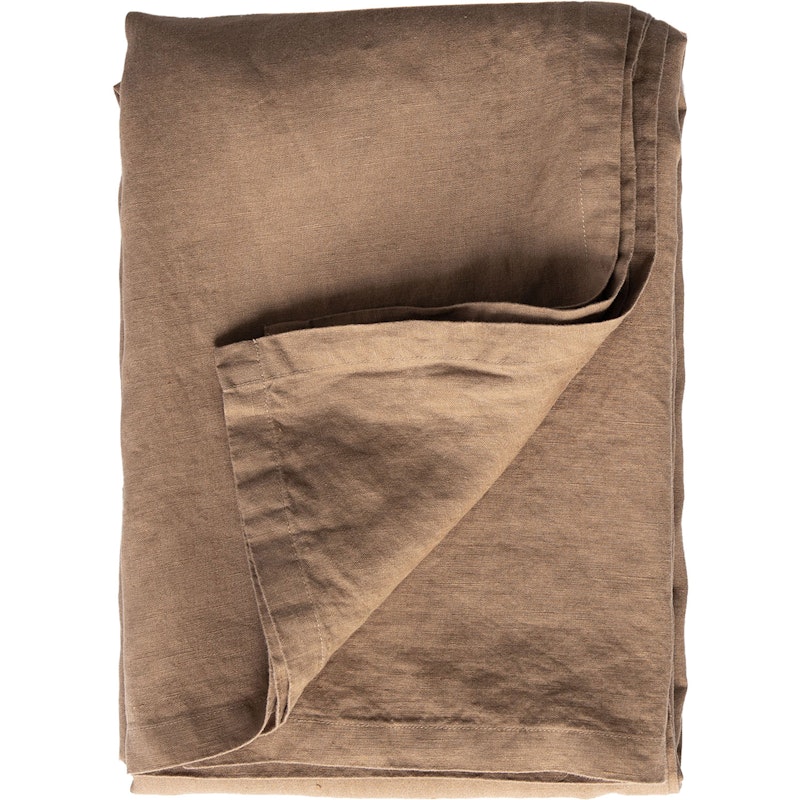 Linen Dug 145x330 cm, Hazelnut