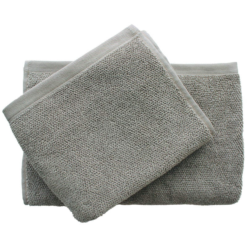 Mild Håndklædesæt 50x80 / 70x140 cm, Clay