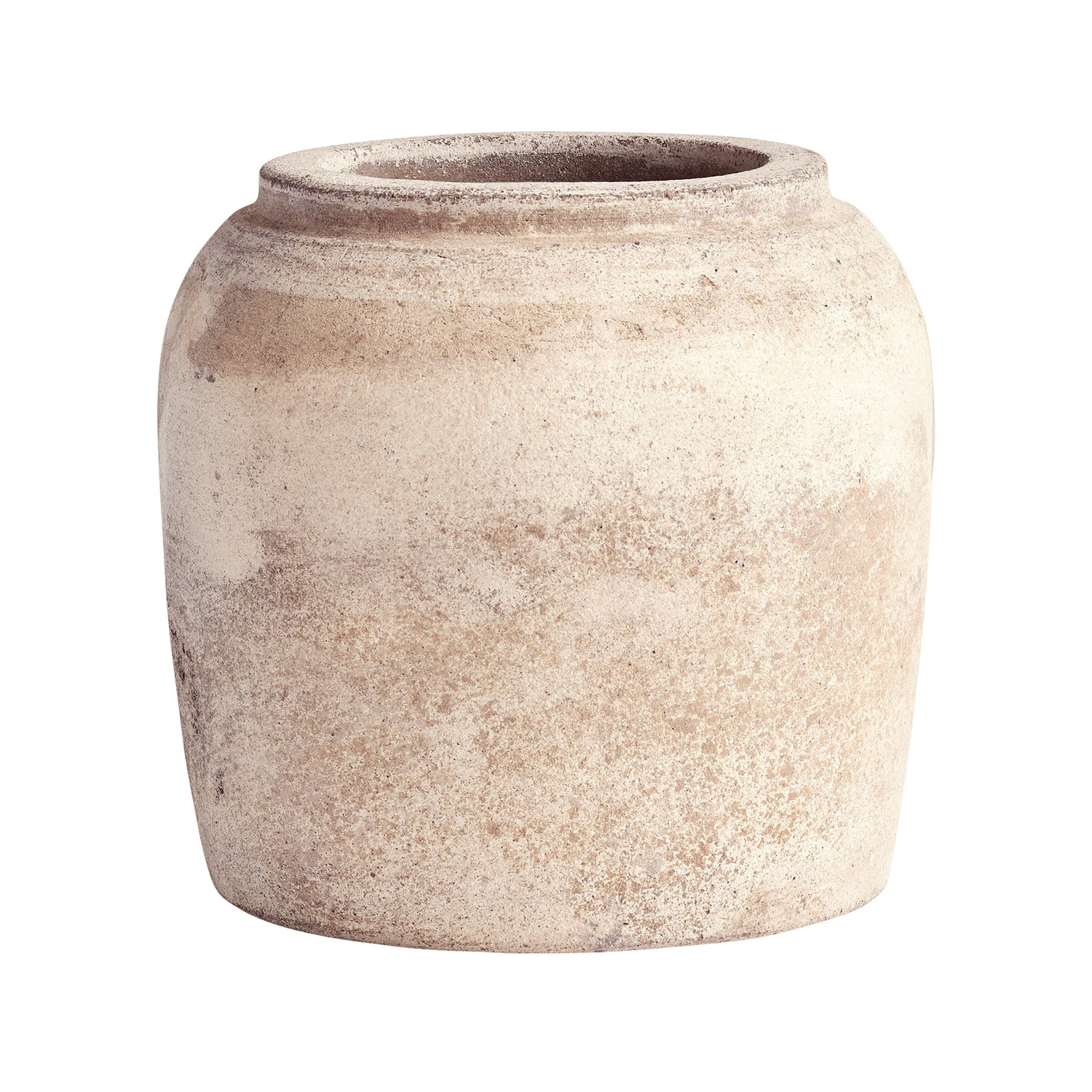 Tine K Jar Krukke 15 Cm - Krukker Ler Sand - JARPOT-S-SAND