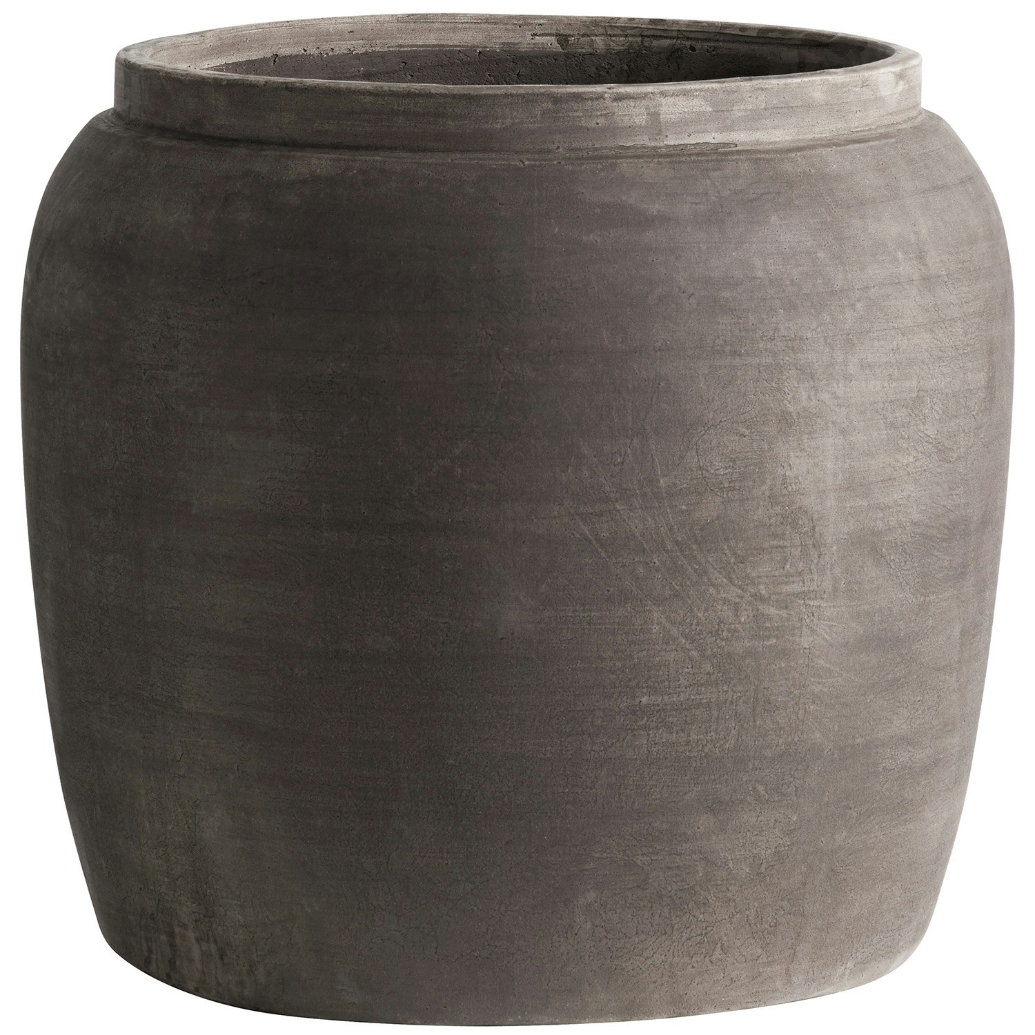Tine K Jar Krukke 46 Cm R&oslash;g - Krukker Ler Smoke - JARPOT-XL-SMOKE