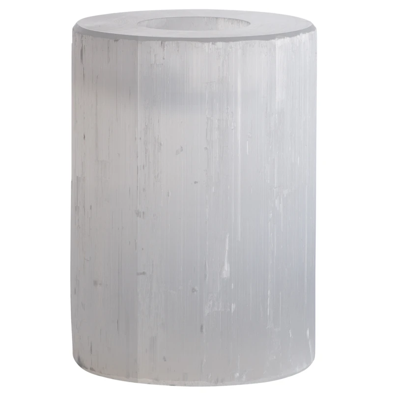 Slow Lysestage Hvid, 12 cm