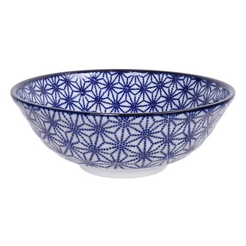 Nippon Blue Soba Skål 1 L, Star