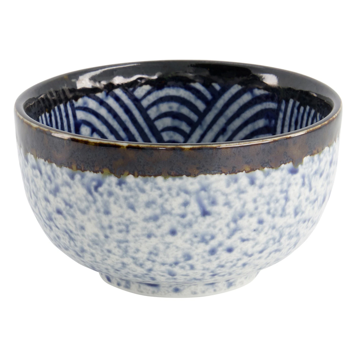 Tokyo Design Studio Aisai Seigaiha Sk&aring;l 55 Cl - Serveringssk&aring;le Porcel&aelig;n Bl&aring; - 18573