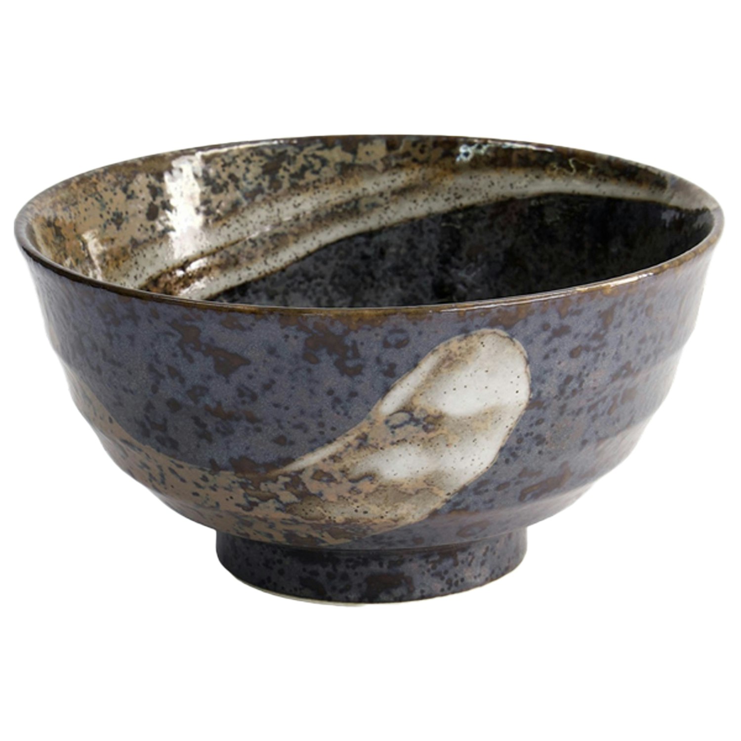 Tokyo Design Studio Arahake Tayo Sk&aring;l 90 Cl - Serveringssk&aring;le Keramik Sort - 21432