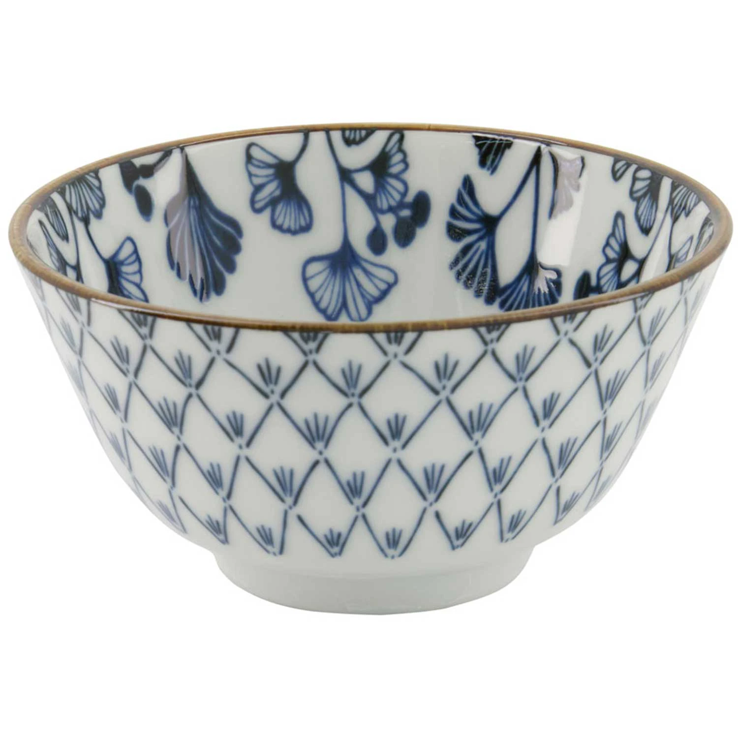 Tokyo Design Studio Flora Japonica Rissk&aring;l 30 Cl Maple - Serveringssk&aring;le Porcel&aelig;n Bl&aring; - 16697