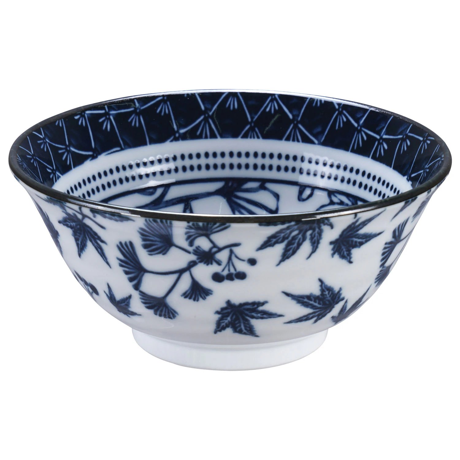 Tokyo Design Studio Flora Japonica Tayo Sk&aring;l 50 Cl Gingko - Serveringssk&aring;le Porcel&aelig;n Bl&aring; - 16701