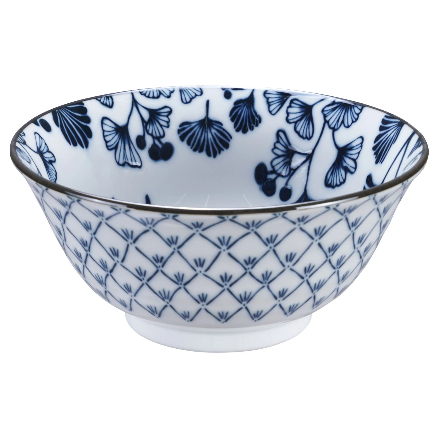 Tokyo Design Studio Flora Japonica Tayo Sk&aring;l 50 Cl Maple - Serveringssk&aring;le Porcel&aelig;n Bl&aring; - 16702