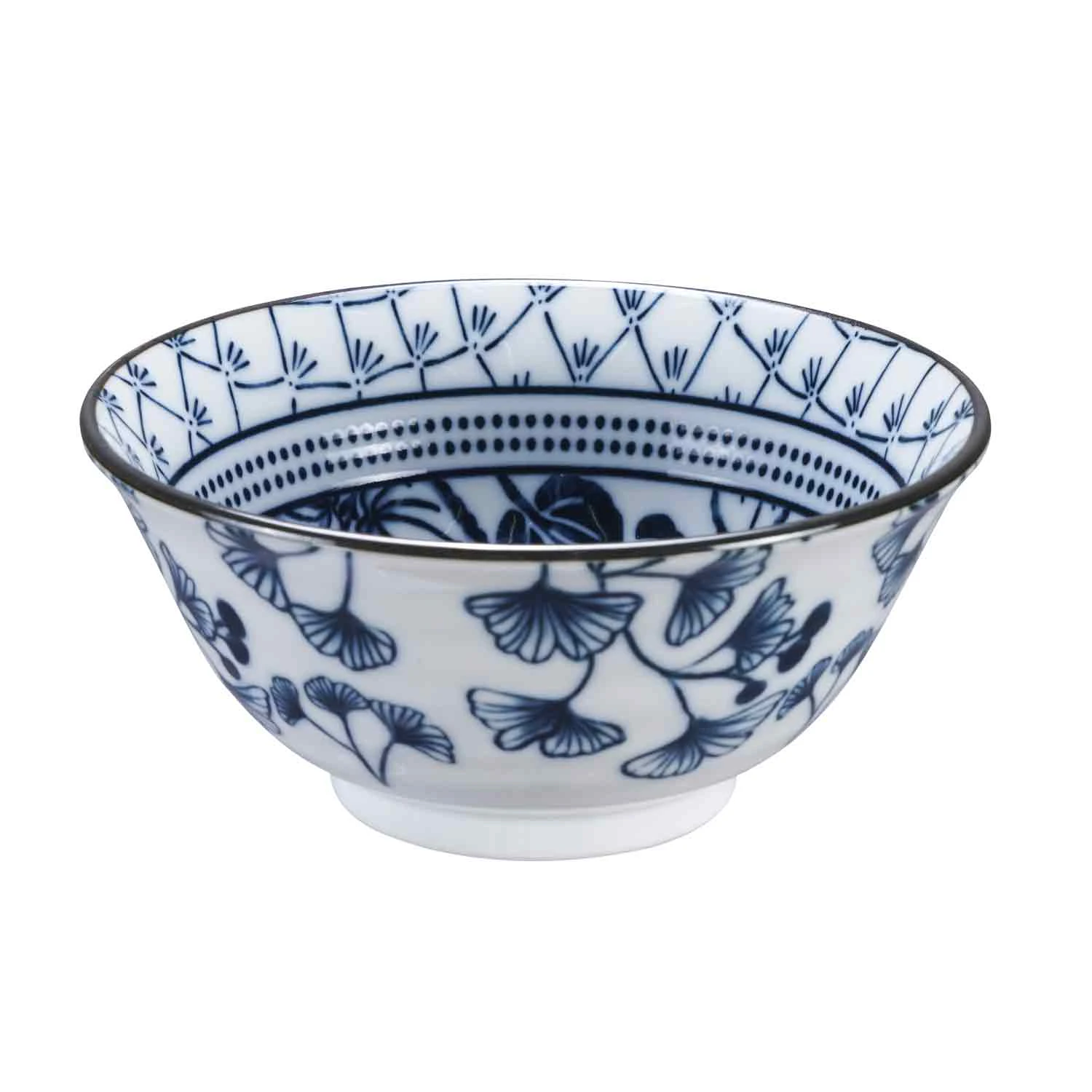 Tokyo Design Studio Flora Japonica Tayo Sk&aring;l 50 Cl Ivy - Serveringssk&aring;le Porcel&aelig;n Bl&aring; - 16704
