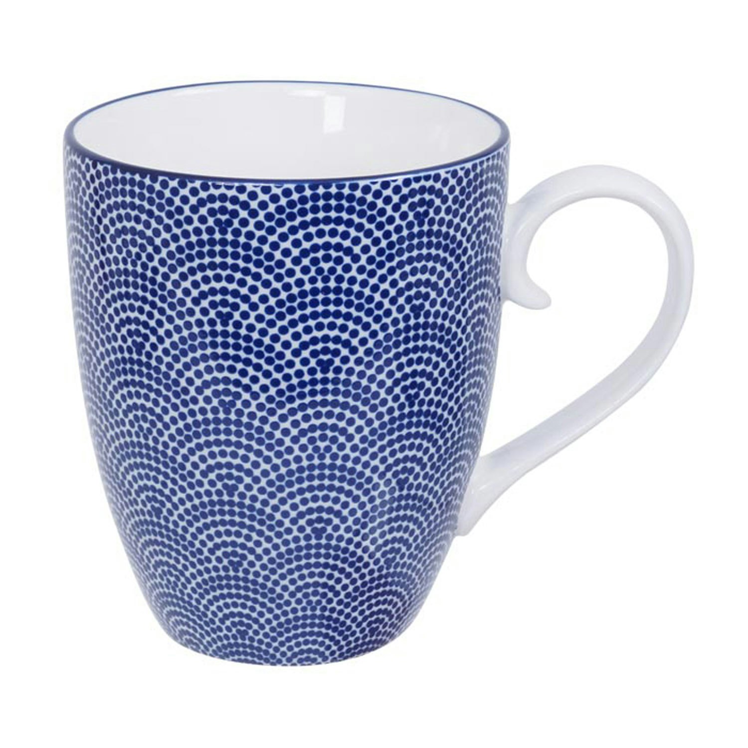 Tokyo Design Studio Nippon Blue Krus 38 Cl Dots - Kaffekopper Porcel&aelig;n Bl&aring; - 15623