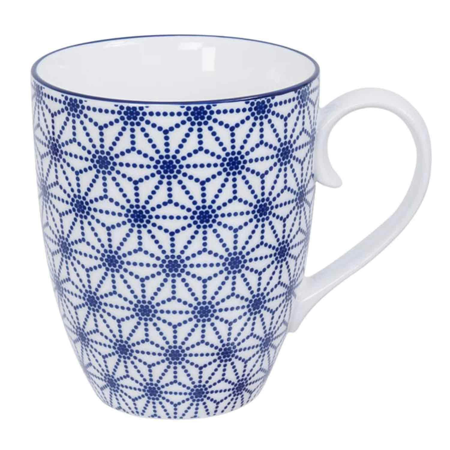 Tokyo Design Studio Nippon Blue Krus 38 Cl Star - Kaffekopper Porcel&aelig;n Bl&aring; - 15626