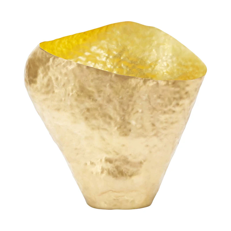 Bash Vessel Skål Stor, Guld