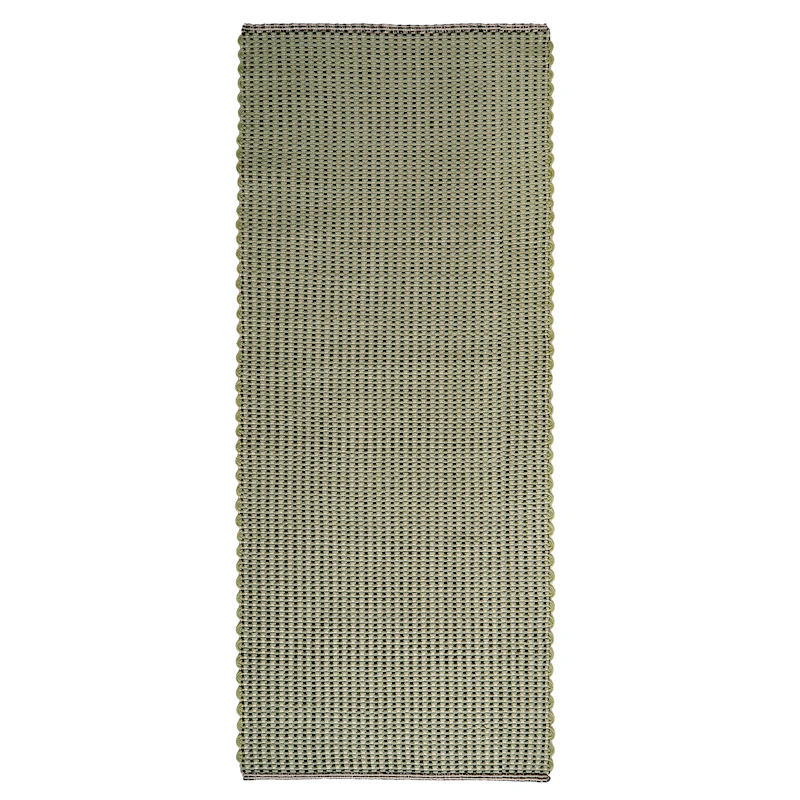 Cord Tæppe 70x250 cm, Grønt