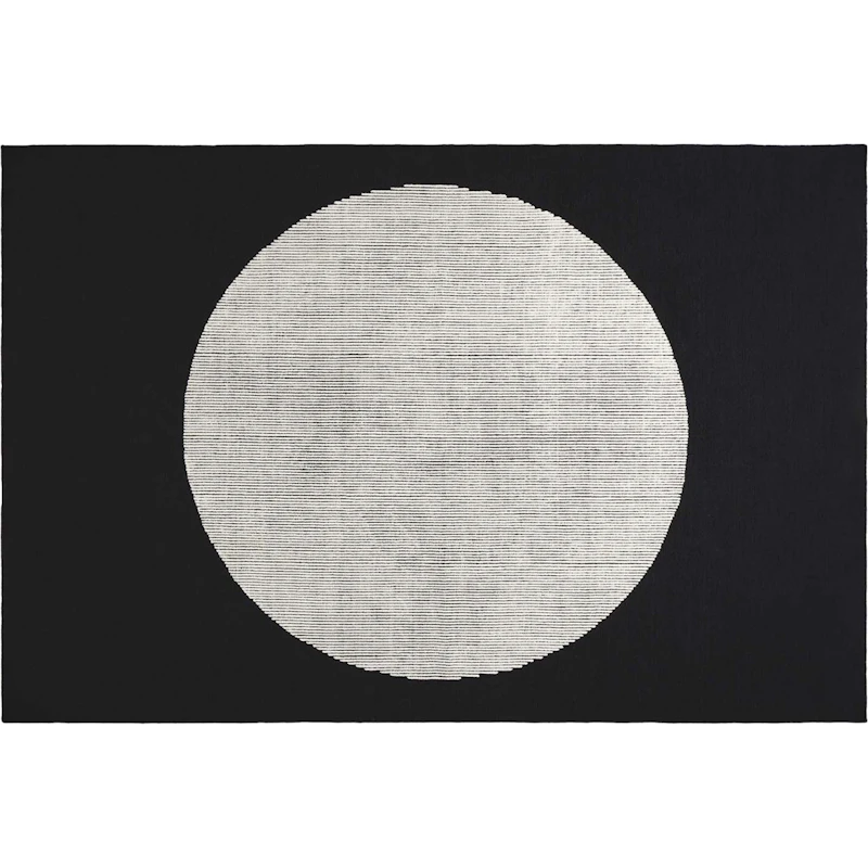 Disc Tæppe 200x300 cm, Sort
