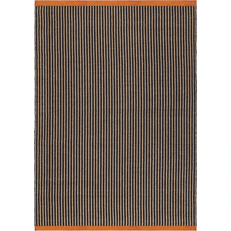 Line Tæppe 200x300 cm, Sort
