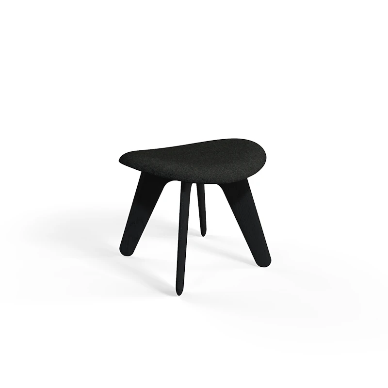 Slab Ottoman, Sort / Hallingdal 180