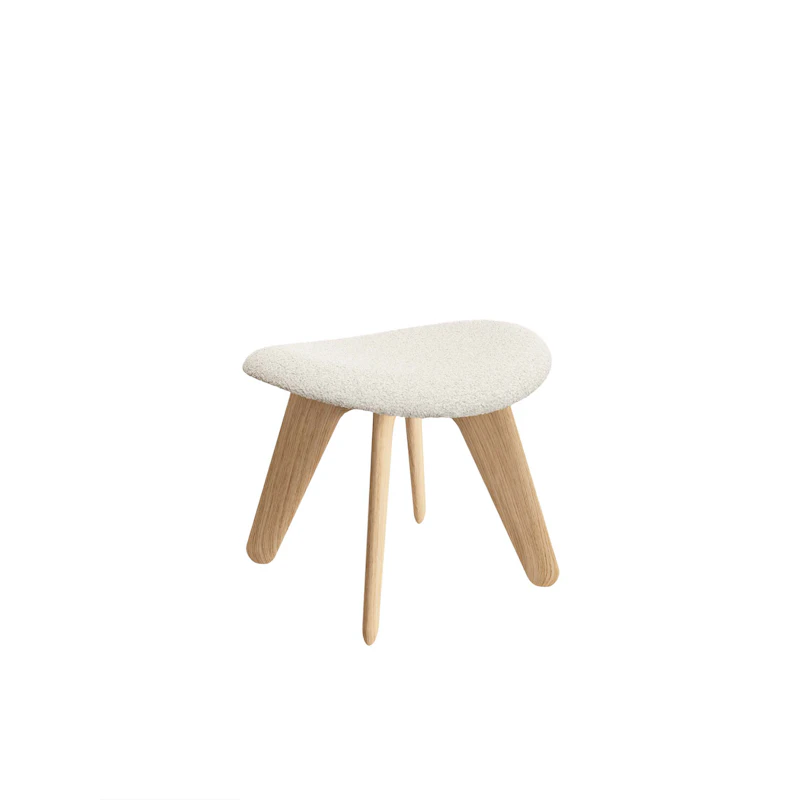Slab Ottoman, Naturlig / Elle 200