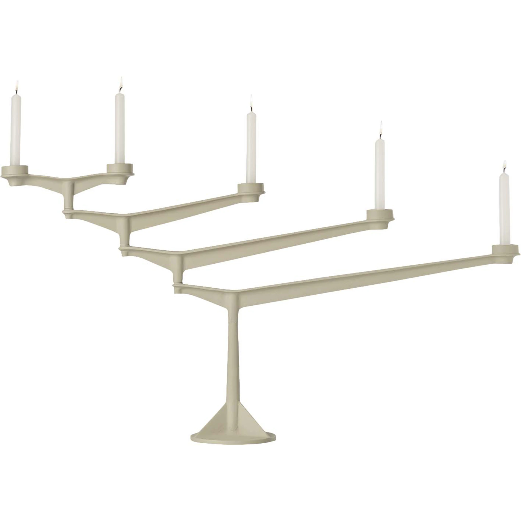 Tom Dixon Spin Lysestage - Lysestager Jern Putty - SPC02PU