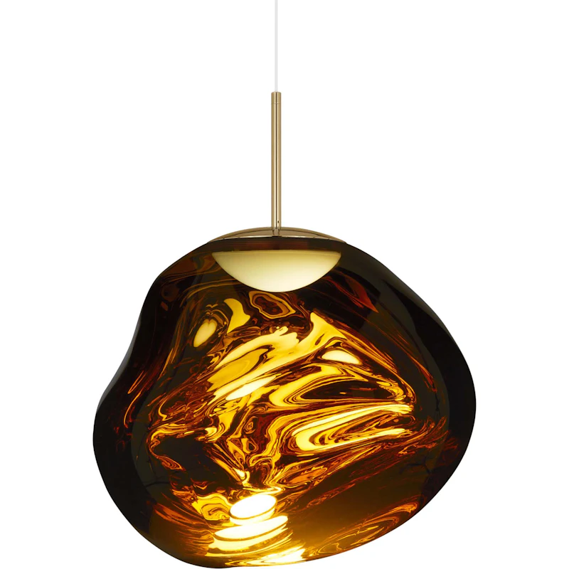 Melt Pendel Stor, Guld