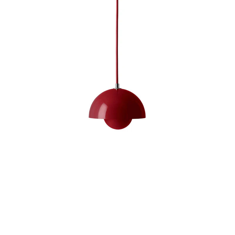 Flowerpot VP10 Pendel, Vermilion Red