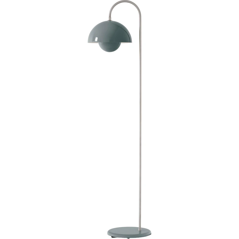Flowerpot VP12 Gulvlampe, Stone Blue