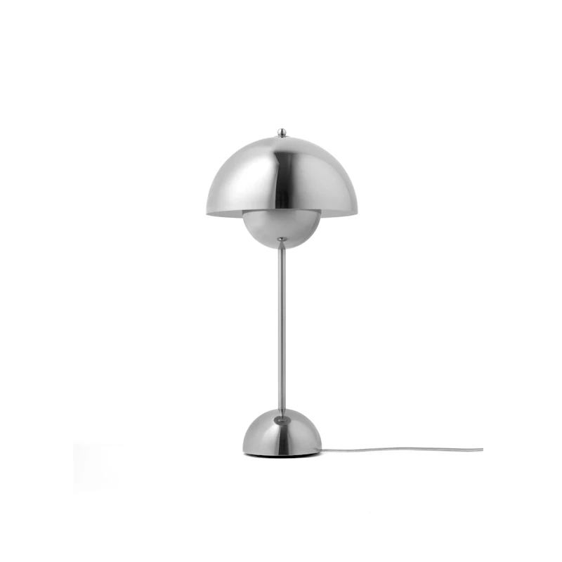 Flowerpot VP3 Bordlampe, Chrome-Plated